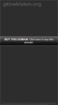 Mobile Screenshot of gkhwklaten.org